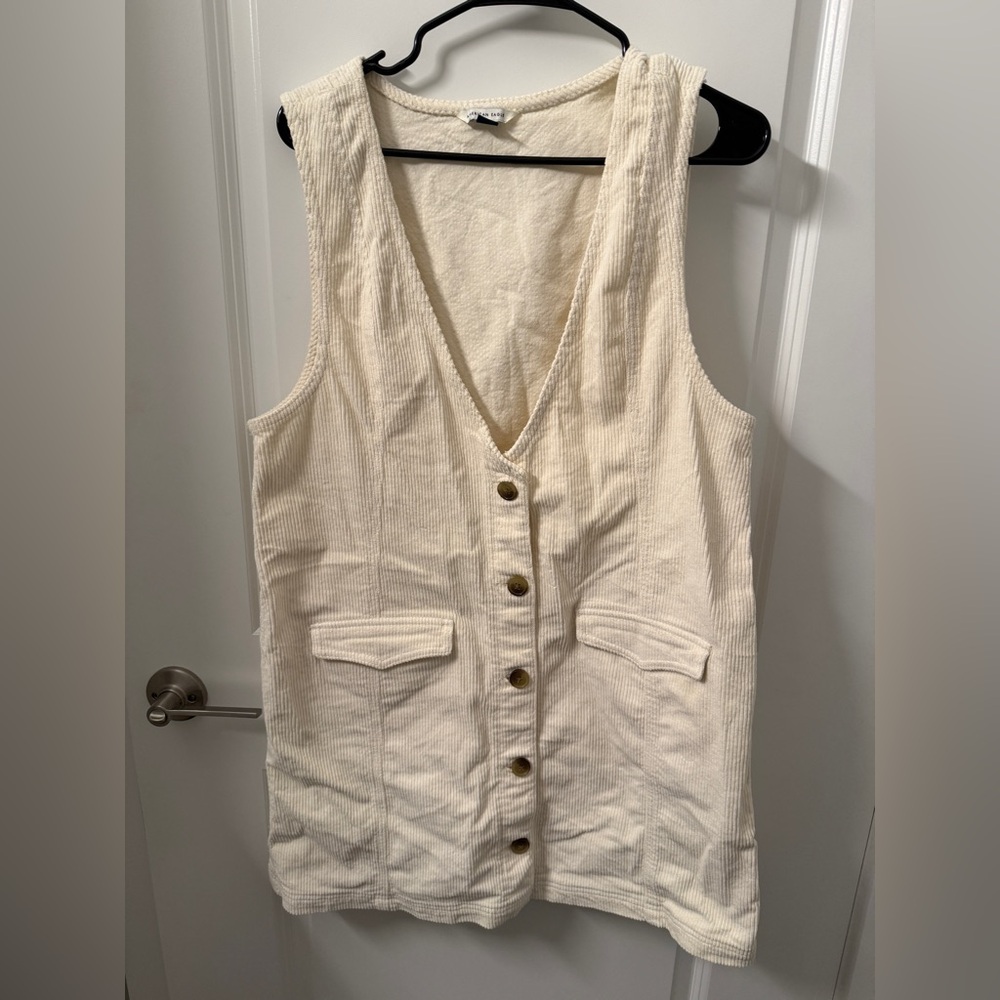 Corduroy Layerable Sleeveless Mini Dress